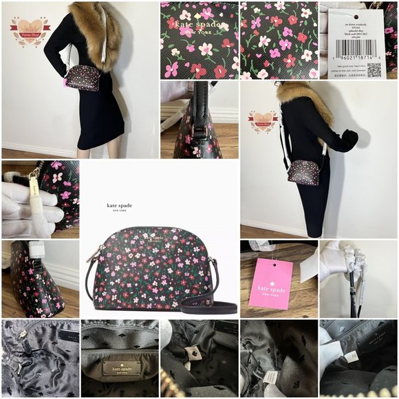🌺 Kate Spade NY Leather Floral Crossbody🌺 - Picture 16 of 17